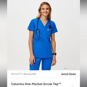 Figs royal blue Medium set! Amazing condition!